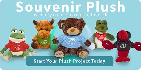 Souvenir Plush with your brand's touch